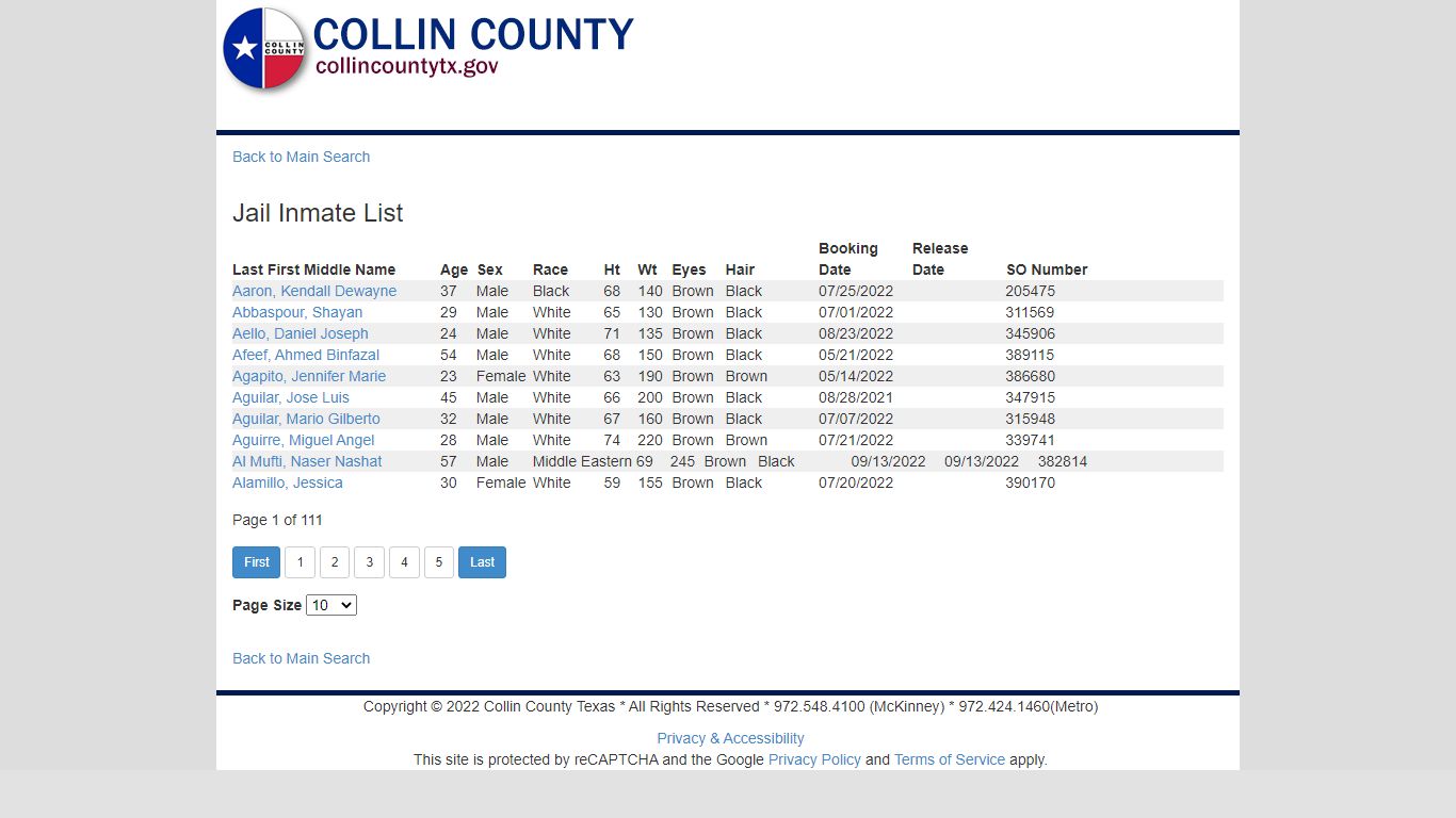 Judicial Online Search - collincountytx.gov